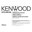 KENWOOD KTCHR100 Owners Manual