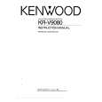 KENWOOD KRV9080 Owners Manual