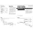 KENWOOD KGC-9400 Owners Manual