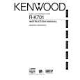 KENWOOD R-K701 Owners Manual
