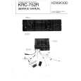 KENWOOD KRC752R Service Manual
