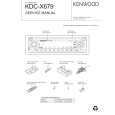 KENWOOD KDCX679 Service Manual