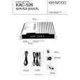 KENWOOD KAC528 Service Manual