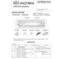 KENWOOD KDCW427MH4 Service Manual