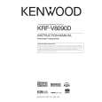 KENWOOD KRF-V8090D Owners Manual