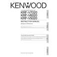 KENWOOD KRFV5020 Owners Manual