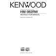KENWOOD HM-982RW Owners Manual