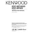 KENWOOD KDCMPV8025 Owners Manual