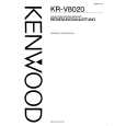 KENWOOD KR-V8020 Owners Manual