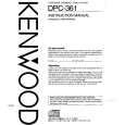 KENWOOD DPC361 Owners Manual