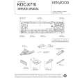 KENWOOD KDCX715 Service Manual