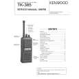KENWOOD TK385 Service Manual