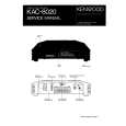 KENWOOD KAC8020 Service Manual