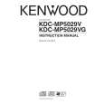 KENWOOD KDC-MP5029VG Owners Manual