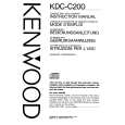 KENWOOD KDCC200 Owners Manual