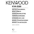 KENWOOD KVAS300 Owners Manual