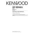 KENWOOD XD371S Owners Manual