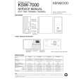 KENWOOD KSW7000 Service Manual