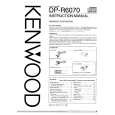 KENWOOD DPR6070 Owners Manual