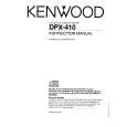 KENWOOD DPX410 Owners Manual