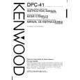 KENWOOD DPC41 Owners Manual