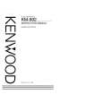 KENWOOD KM992 Owners Manual