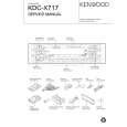 KENWOOD KDCX717 Service Manual