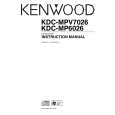 KENWOOD KDC-MPV7026 Owners Manual