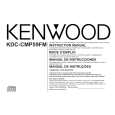 KENWOOD KDCCMP59FM Owners Manual