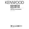 KENWOOD KDV-MP735 Owners Manual