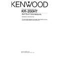 KENWOOD KR200HT Owners Manual
