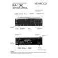 KENWOOD KA-1060 Service Manual