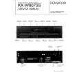 KENWOOD KX-W8070S Service Manual