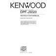 KENWOOD DPFJ5020 Owners Manual