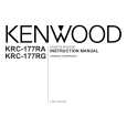 KENWOOD KRC-177RA Owners Manual