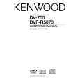 KENWOOD DV705 Owners Manual