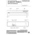 KENWOOD DV605 Service Manual