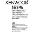 KENWOOD KDCCX82 Owners Manual