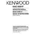 KENWOOD KACX501F Owners Manual