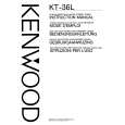 KENWOOD KT36L Owners Manual