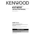 KENWOOD KVTM707 Owners Manual