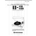 KENWOOD KD4100R Owners Manual