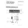 KENWOOD KRC653L Service Manual