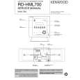 KENWOOD RD-HML700 Service Manual