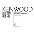 KENWOOD KRC-V791 Owners Manual