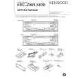KENWOOD KRCX838 Service Manual
