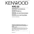 KENWOOD KRC22 Owners Manual
