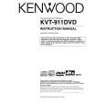 KENWOOD KVT911DVD Owners Manual