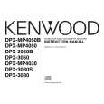 KENWOOD DPX-3050 Owners Manual