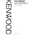 KENWOOD KXW6030 Owners Manual